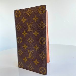 Louis Vuitton Monogram Checkbook